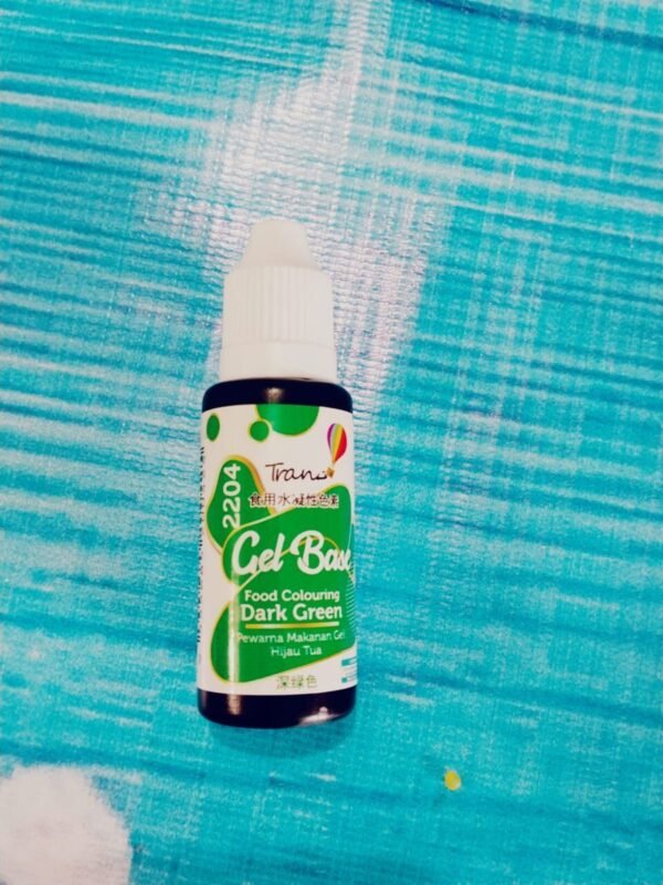 Tran's Gel Base Food Colouring – Dark Green