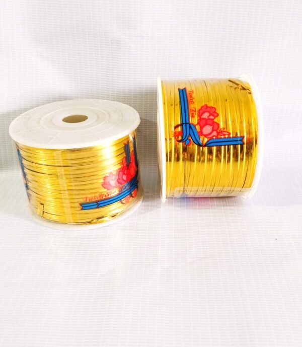 Golden PVC twister wire roll