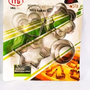 12 pcs steel cookie cutter set