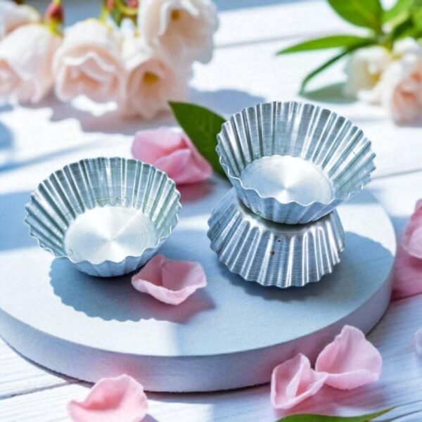 Steel cup cake mold