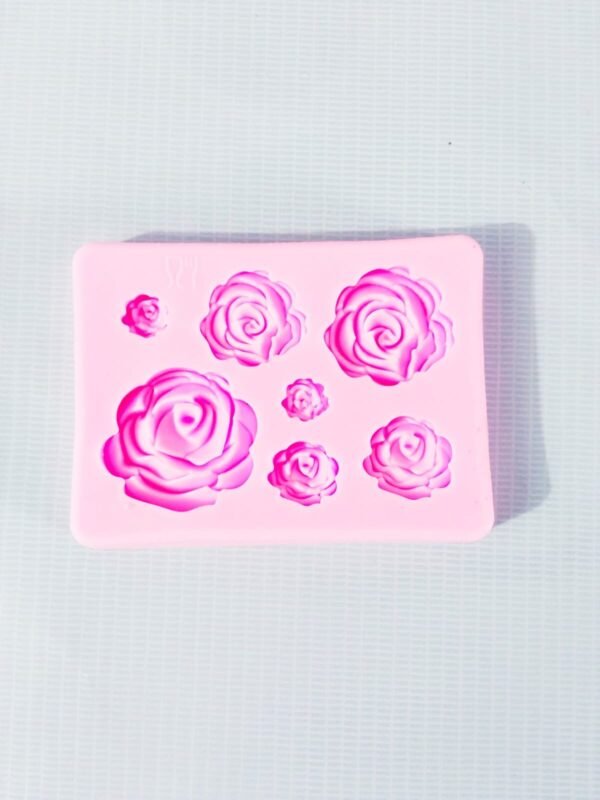 Silicon rose mold