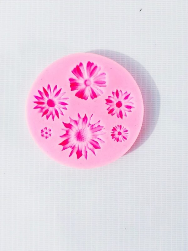 Silicon sunflower mold