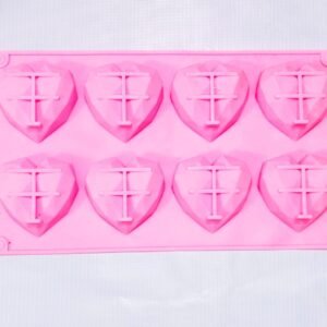 8 hole love pinata mold