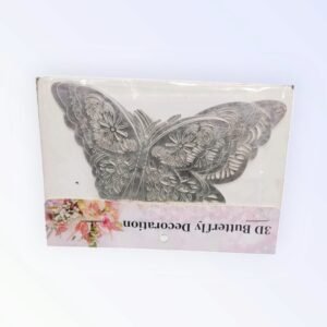 12 pcs Silver Butterfly Set