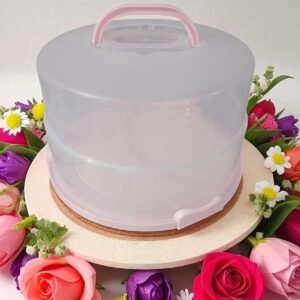 Round Transparent Cake Carrier