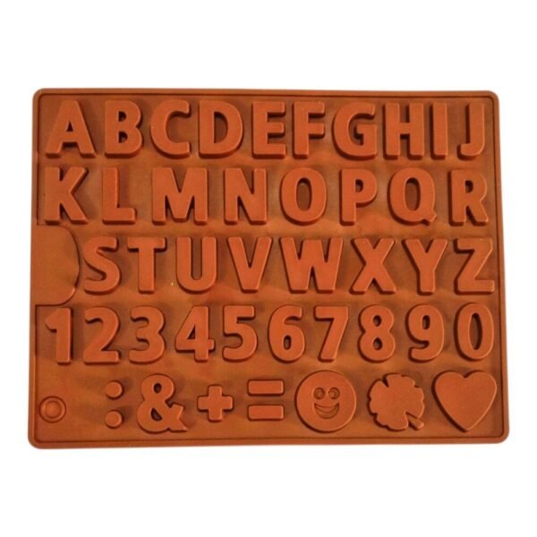 ABC123 Chocolate Mold