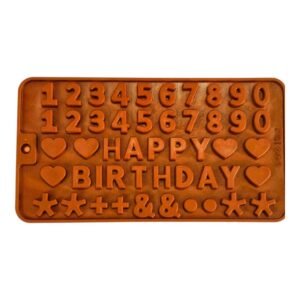 Happy Birthday Chocolate Mold