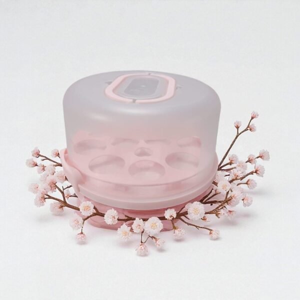 Round Transparent Cupcake Carrier