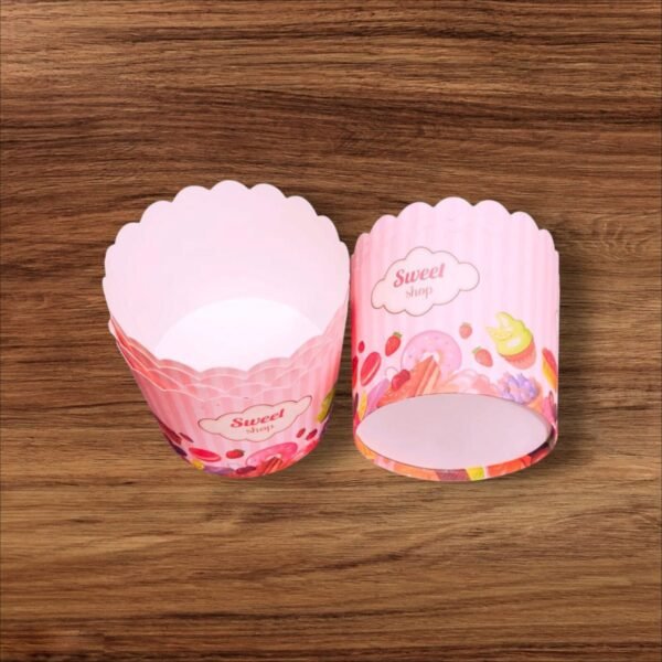 Round Design Cup Cake Linear