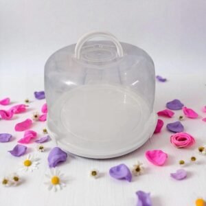 Round Transparent Cake Carrier
