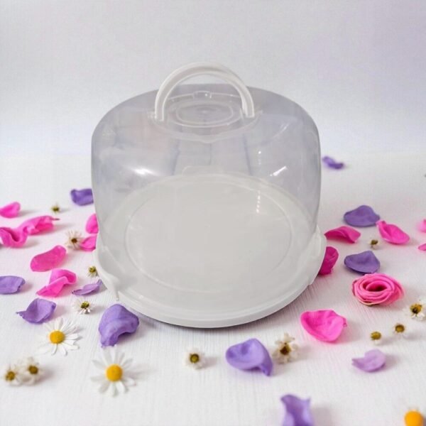 Round Transparent Cake Carrier