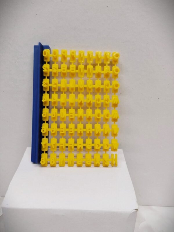 10 Alphabet punch cutter set
