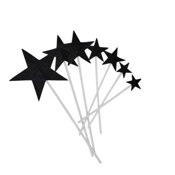 1 Black Star Topper set