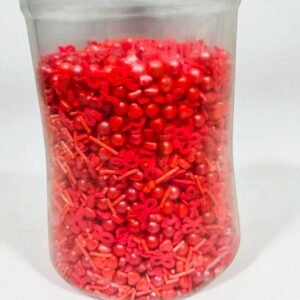 13 Red Mixed sugar ball 50gm