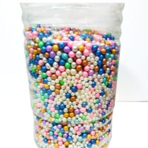 Mixed sugar pearls 50gm