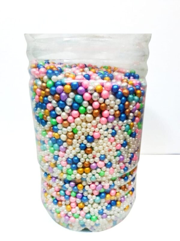 21 Mixed sugar pearls 50gm
