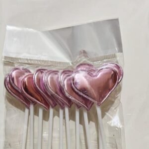 Pink Heart Topper