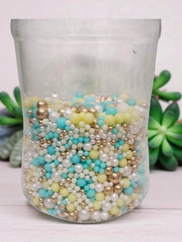 5 Cake decorations sprinkles and sugar ball 50gm