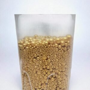 Deep golden mixed pearls 50gm